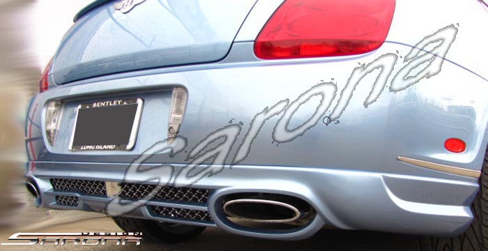 Custom Bentley GT Rear Add-on  Coupe Rear Add-on Lip (2003 - 2010) - $980.00 (Part #BT-001-RA)